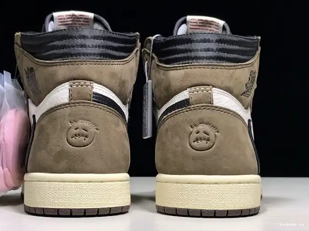 Rep MAX CD4487 Scott Jordan OG 1 Travis 100 - Air High 'Mocha' Retro x 0430